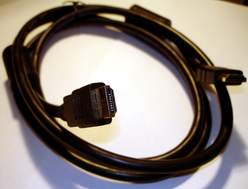 HDMI cable 1,8m Gold с фильтрами